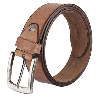 Men's Genuine Leather Belt - Brown